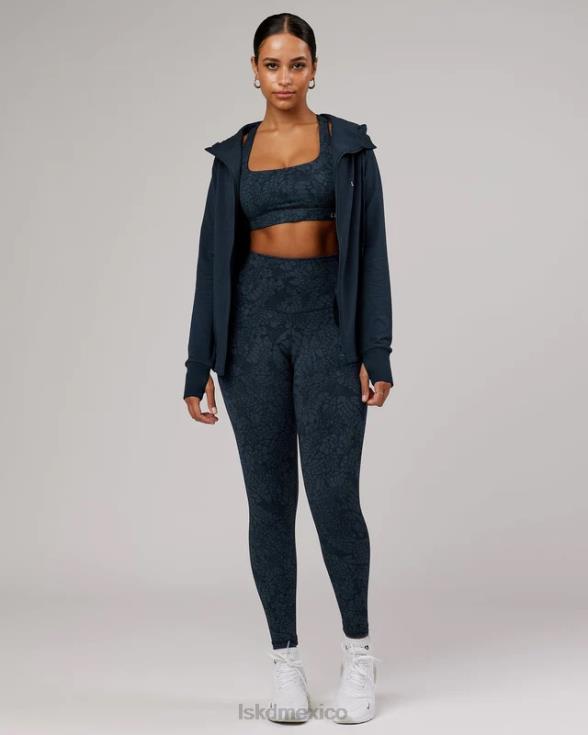 Sudadera con capucha y cremallera pb - tono carbón mujer LSKD VP42D405 vestir