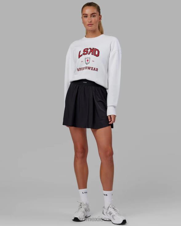 departamento de deportes suéter corto - blanco mujer LSKD VP42D375 vestir