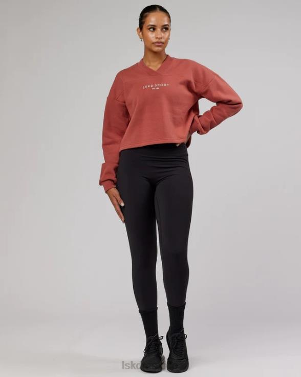 suéter de touchdown - marsala mujer LSKD VP42D436 vestir