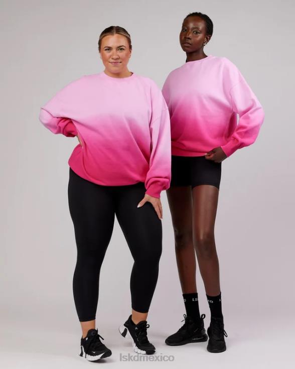 suéter inclinado - magenta mujer LSKD VP42D400 vestir