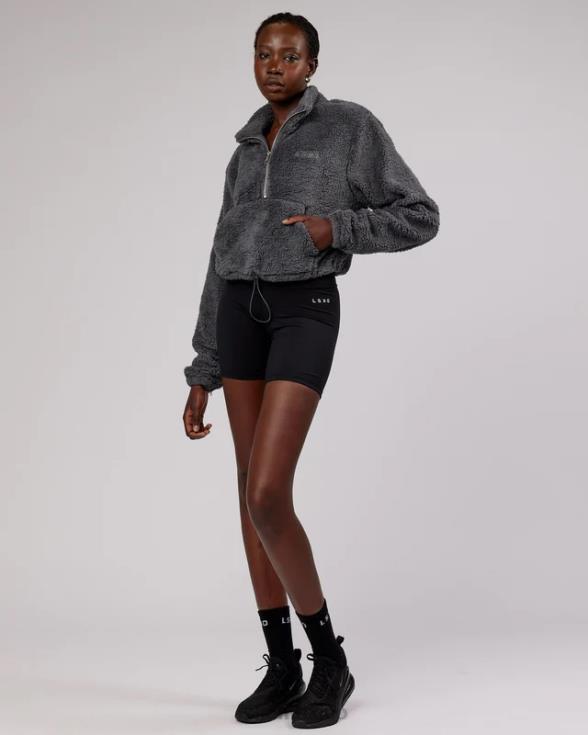 tripulación sherpa - carbón mujer LSKD VP42D411 vestir