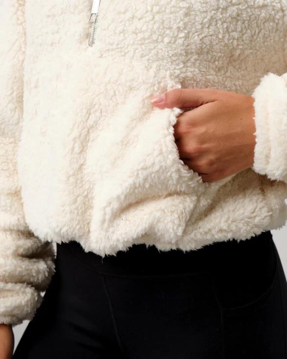 tripulación sherpa - hueso mujer LSKD VP42D412 vestir