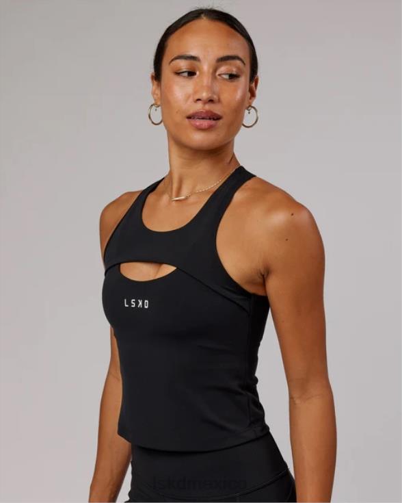 Camiseta sin mangas de rendimiento con sujetador Drive Shelf - Negro mujer LSKD VP42D217 vestir