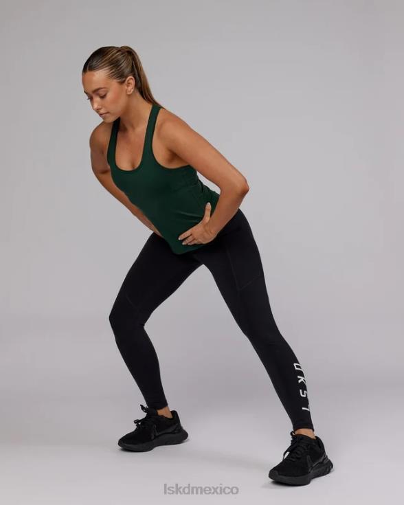 Camiseta sin mangas de rendimiento con sujetador Lift Shelf - Vital Green mujer LSKD VP42D156 vestir