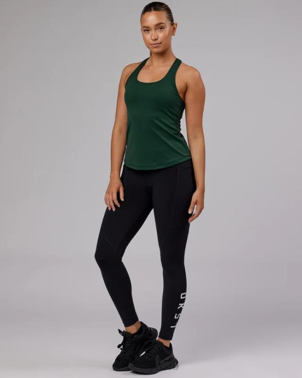 Camiseta sin mangas de rendimiento con sujetador Lift Shelf - Vital Green mujer LSKD VP42D156 vestir