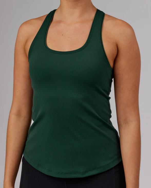 Camiseta sin mangas de rendimiento con sujetador Lift Shelf - Vital Green mujer LSKD VP42D156 vestir
