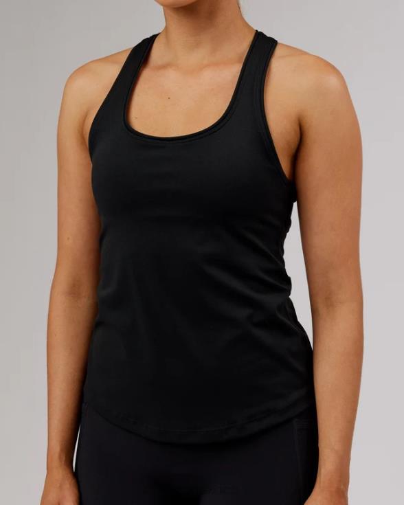 Camiseta sin mangas de rendimiento con sujetador Lift Shelf - negro mujer LSKD VP42D141 vestir