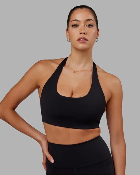 Sujetador deportivo Challenger - negro mujer LSKD VP42D7 vestir