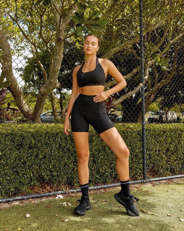 Sujetador deportivo Challenger - negro mujer LSKD VP42D7 vestir