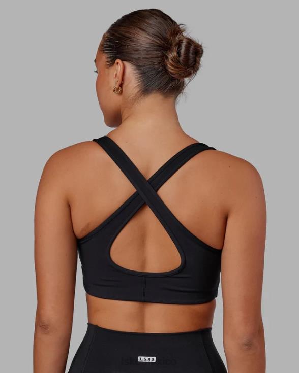 Sujetador deportivo Stamina - negro mujer LSKD VP42D8 vestir