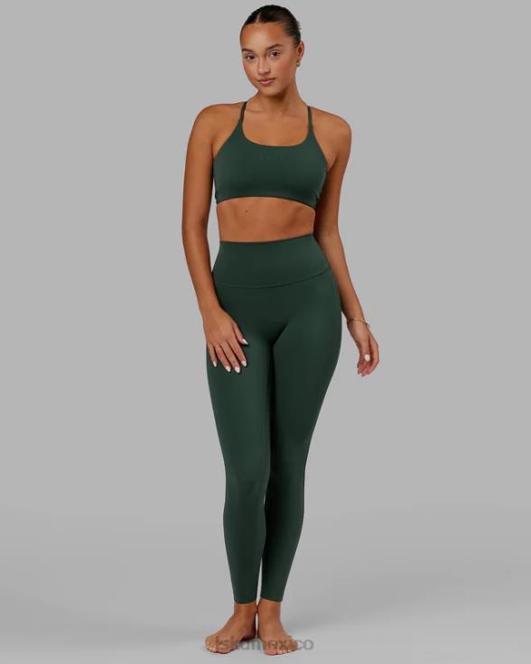 Sujetador deportivo Twist - Vital Green mujer LSKD VP42D6 vestir