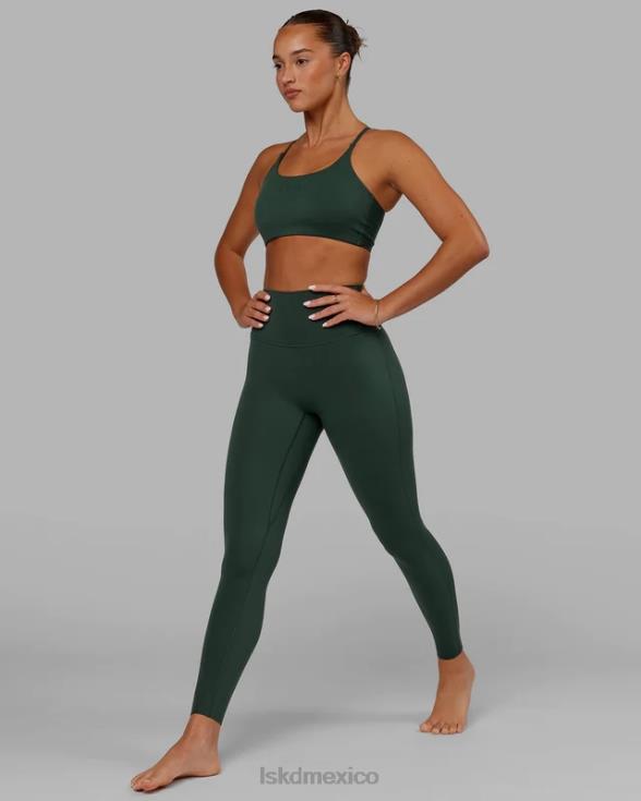 Sujetador deportivo Twist - Vital Green mujer LSKD VP42D6 vestir
