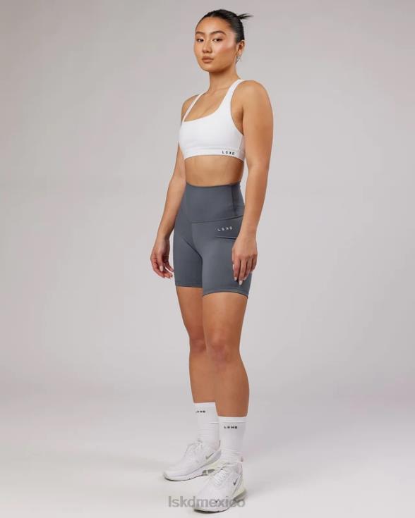Sujetador deportivo base - blanco mujer LSKD VP42D78 vestir