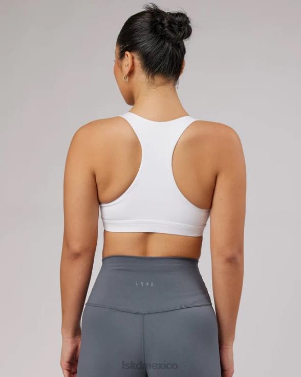 Sujetador deportivo base - blanco mujer LSKD VP42D78 vestir