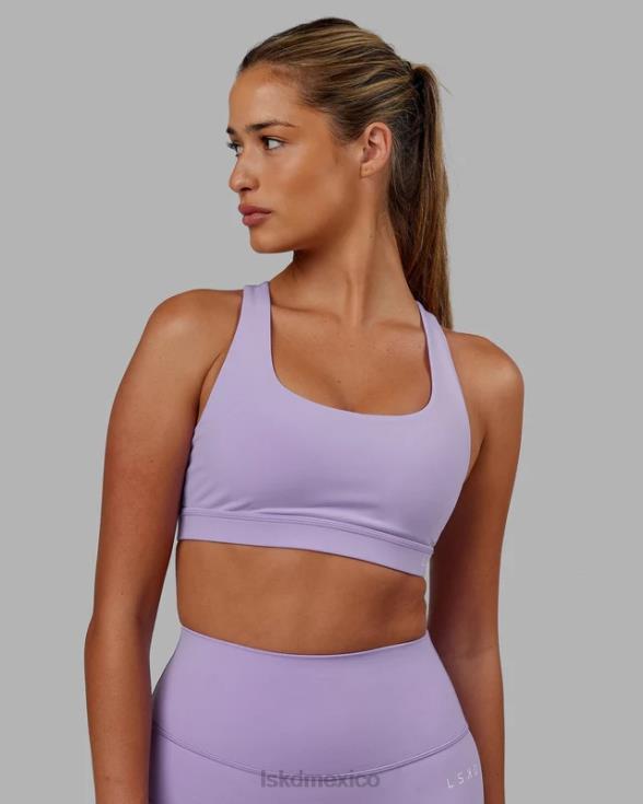 Sujetador deportivo base - lila pálida mujer LSKD VP42D63 vestir