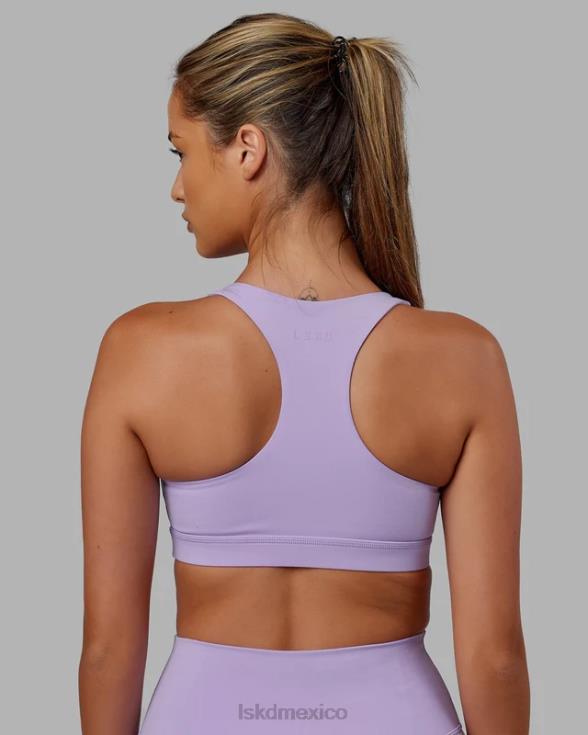 Sujetador deportivo base - lila pálida mujer LSKD VP42D63 vestir