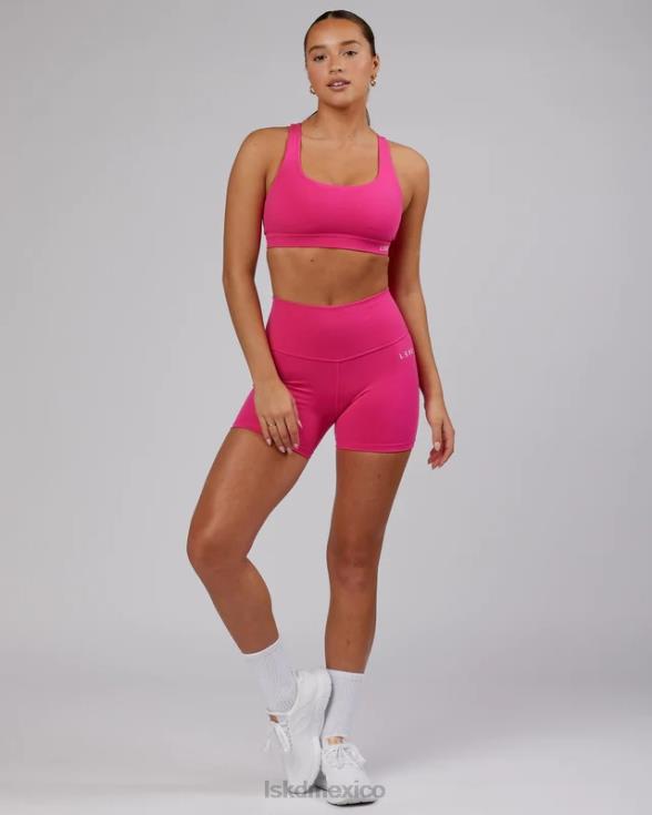 Sujetador deportivo base - magenta mujer LSKD VP42D67 vestir
