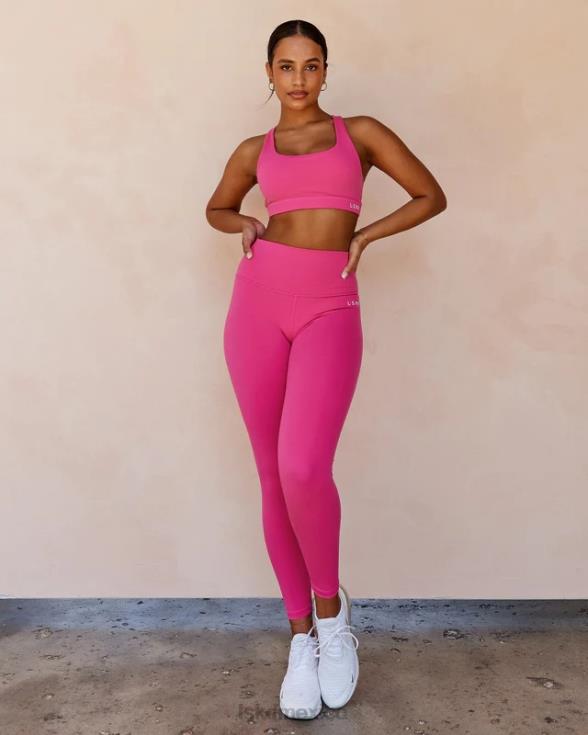 Sujetador deportivo base - magenta mujer LSKD VP42D67 vestir