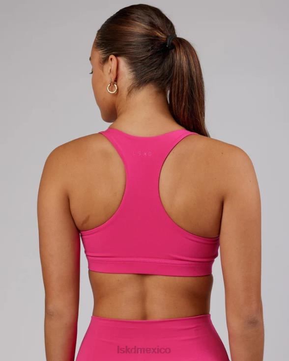 Sujetador deportivo base - magenta mujer LSKD VP42D67 vestir