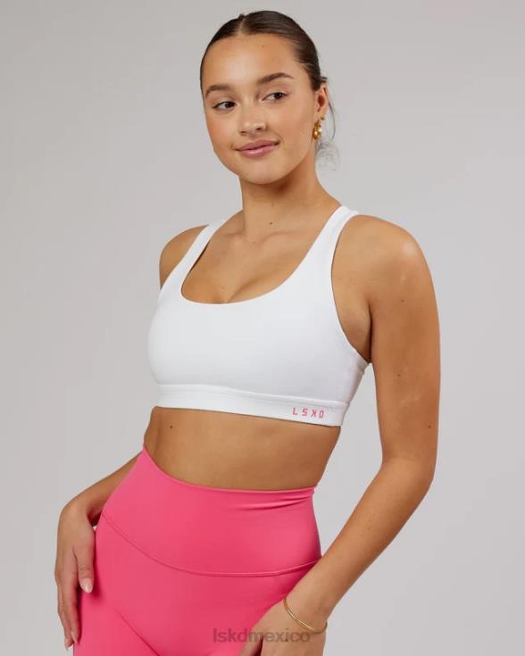 Sujetador deportivo base - white-flamingo mujer LSKD VP42D90 vestir