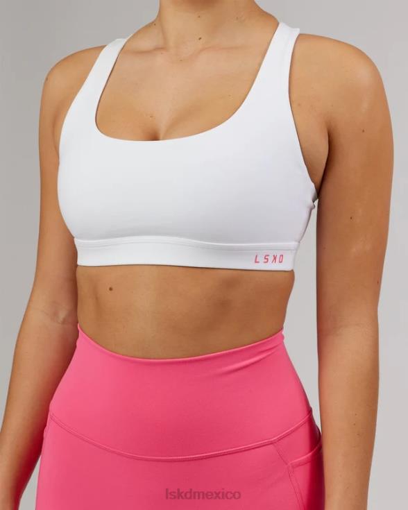Sujetador deportivo base - white-flamingo mujer LSKD VP42D90 vestir