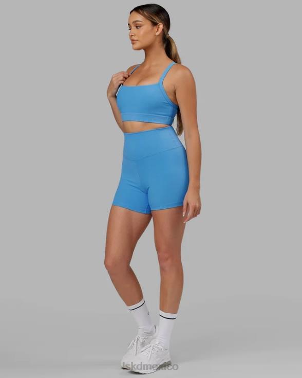 Sujetador deportivo de canalé Momentum - azul azure mujer LSKD VP42D47 vestir