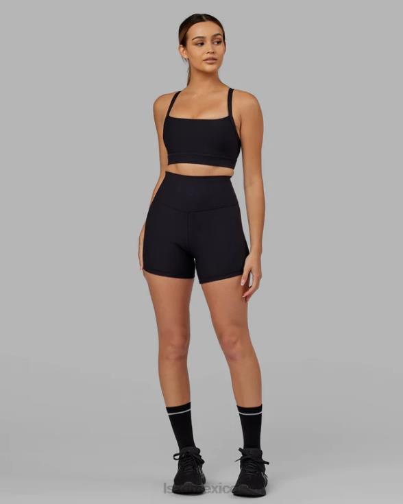 Sujetador deportivo de canalé Momentum - negro mujer LSKD VP42D13 vestir