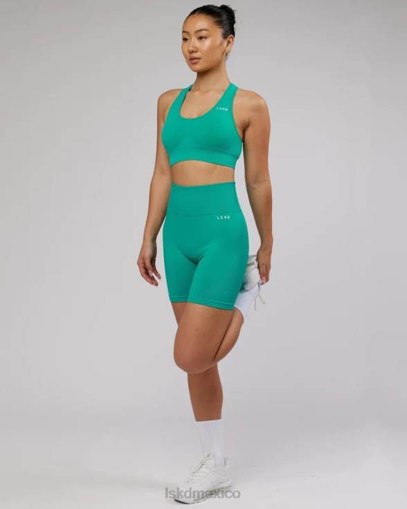 Sujetador deportivo sin costuras Limitless - Hyper Teal mujer LSKD VP42D46 vestir