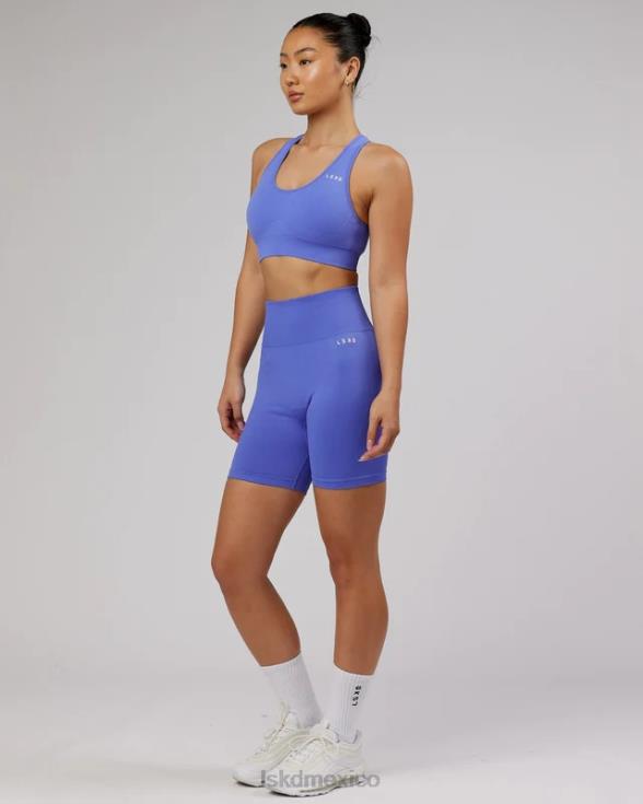 Sujetador deportivo sin costuras limitless - azul cornflower mujer LSKD VP42D53 vestir