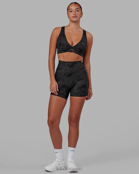 Sujetador deportivo stamina - black-tie-dye mujer LSKD VP42D49 vestir