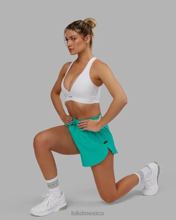 Sujetador deportivo stamina - blanco mujer LSKD VP42D57 vestir