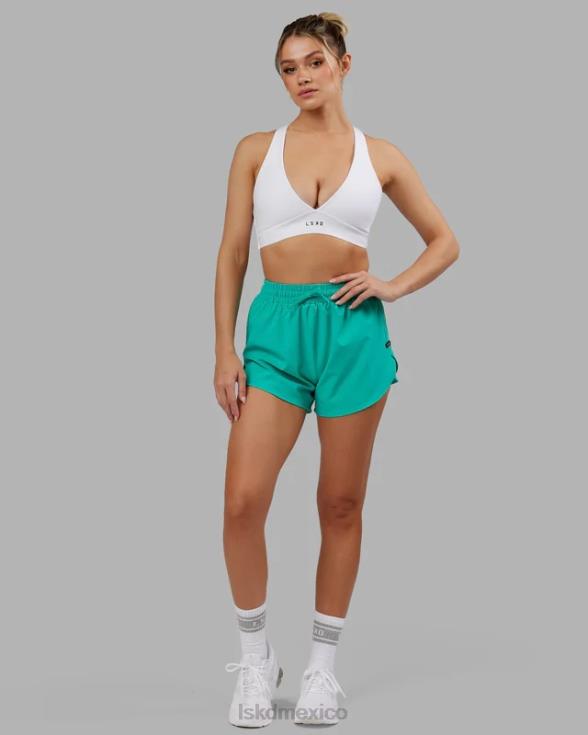 Sujetador deportivo stamina - blanco mujer LSKD VP42D57 vestir