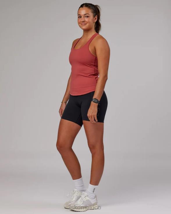 Tanque de rendimiento de sujetador con estante elevador - marsala mujer LSKD VP42D213 vestir