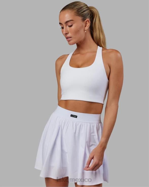 sujetador ace de línea larga - blanco mujer LSKD VP42D26 vestir