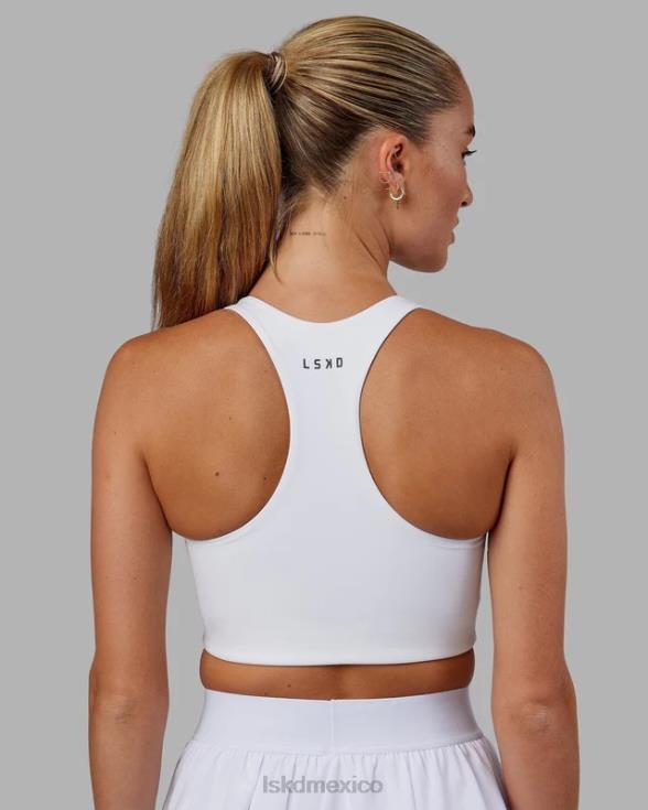 sujetador ace de línea larga - blanco mujer LSKD VP42D26 vestir