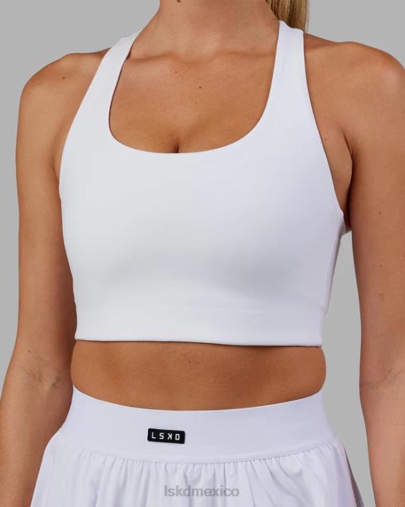 sujetador ace de línea larga - blanco mujer LSKD VP42D26 vestir