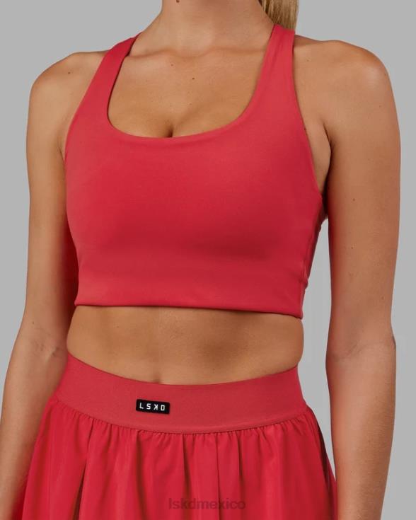 sujetador ace de línea larga - escarlata mujer LSKD VP42D50 vestir