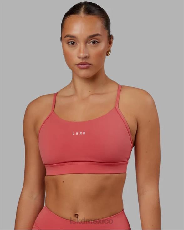 sujetador deportivo lift - mineral red mujer LSKD VP42D11 vestir