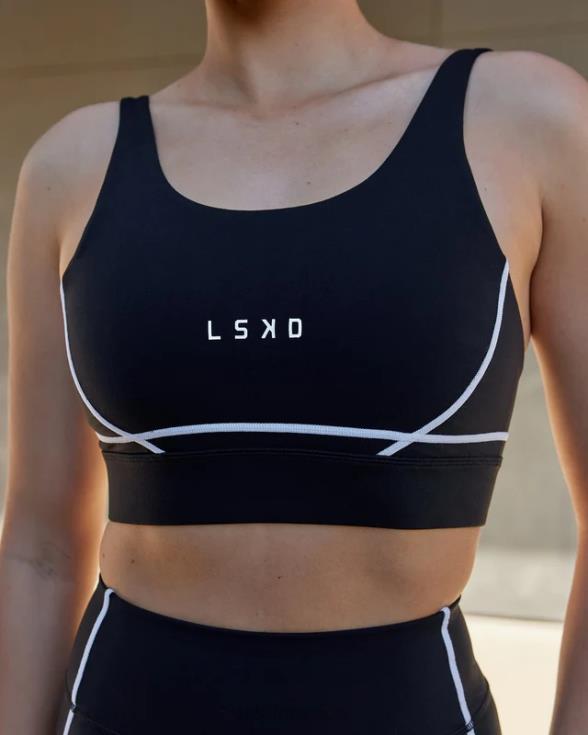 sujetador deportivo pulse - negro mujer LSKD VP42D65 vestir