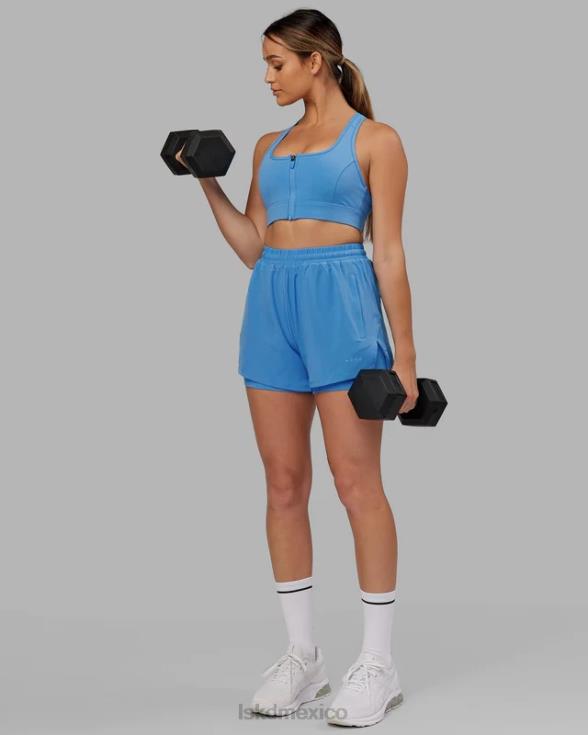 sujetador deportivo sprint - azul azure mujer LSKD VP42D110 vestir