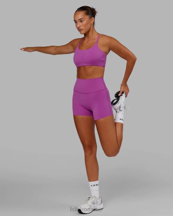 sujetador deportivo twist - orquídea mujer LSKD VP42D38 vestir