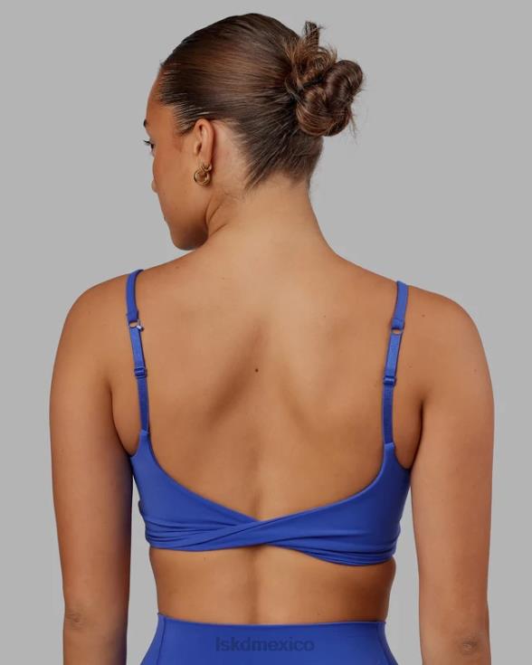 sujetador deportivo twist - power cobalt mujer LSKD VP42D52 vestir