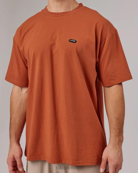 Camiseta extragrande Capsule Flxcotton - Auburn unisexo LSKD VP42D239 vestir