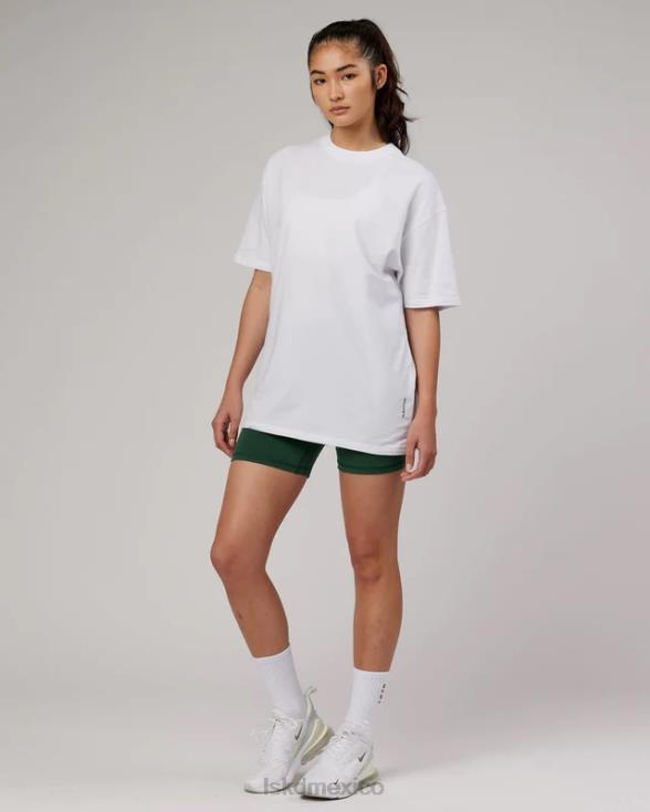 Camiseta extragrande downlow flxcotton - blanco unisexo LSKD VP42D296 vestir