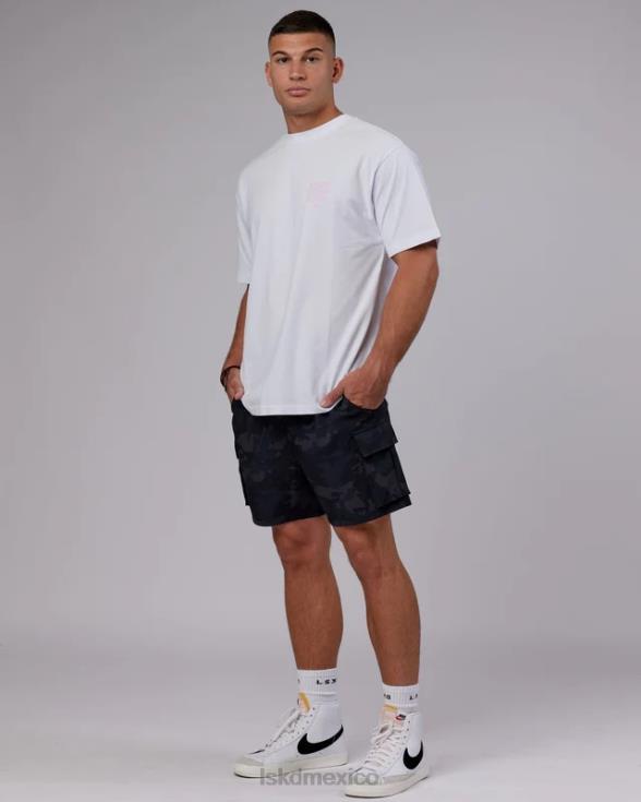 Camiseta oversize Good Times Heavyweight - blanco-rosa pétalo unisexo LSKD VP42D331 vestir