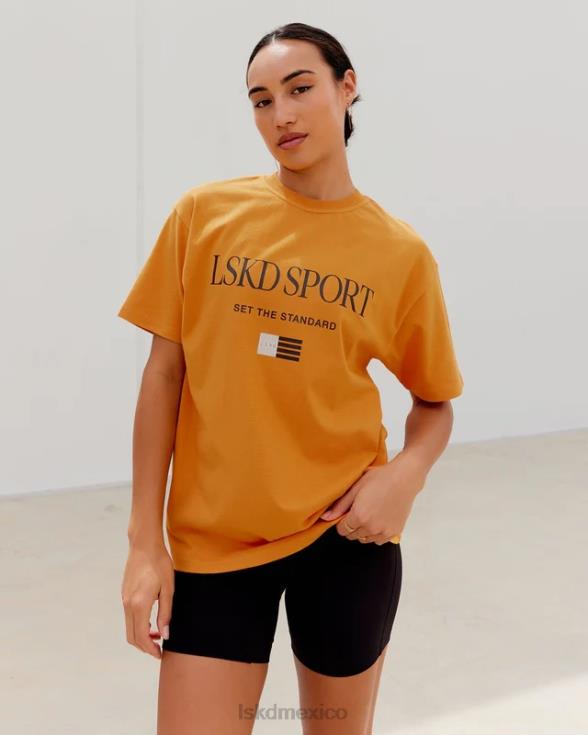 camiseta con bandera pesada de gran tamaño - reloj de sol unisexo LSKD VP42D317 vestir