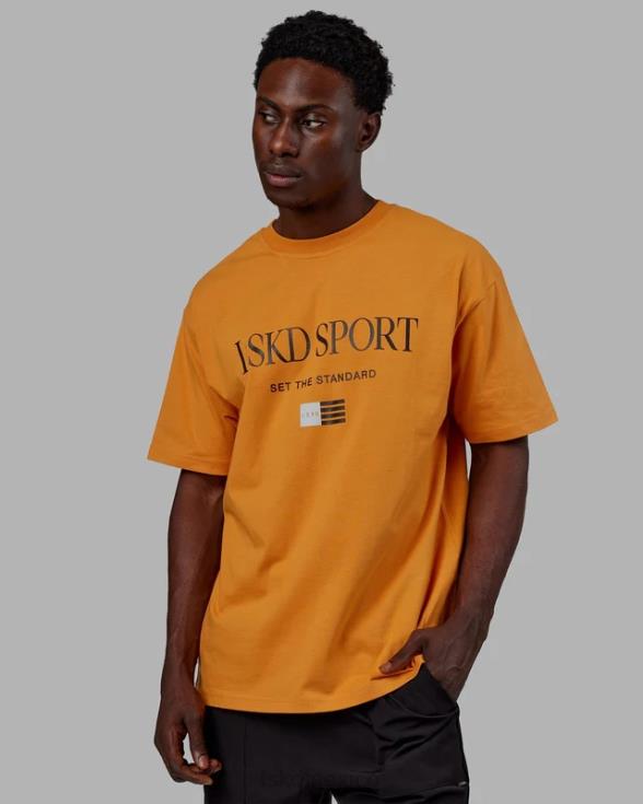 camiseta con bandera pesada de gran tamaño - reloj de sol unisexo LSKD VP42D317 vestir