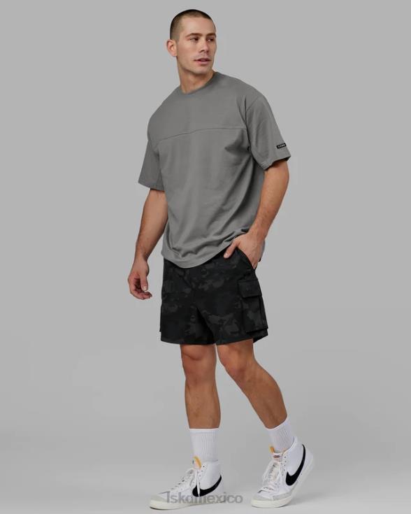 camiseta de laboratorio pesada de gran tamaño - grafito unisexo LSKD VP42D324 vestir