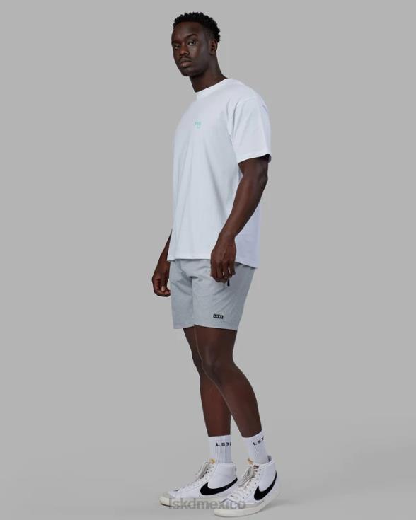 camiseta de viaje extragrande - blanco unisexo LSKD VP42D224 vestir