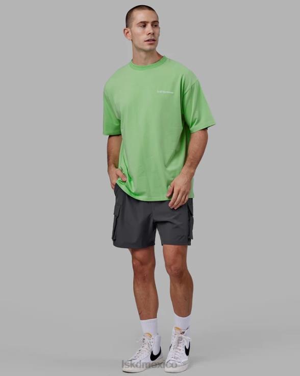 camiseta oversize motion flxcotton - menta de manzana unisexo LSKD VP42D311 vestir